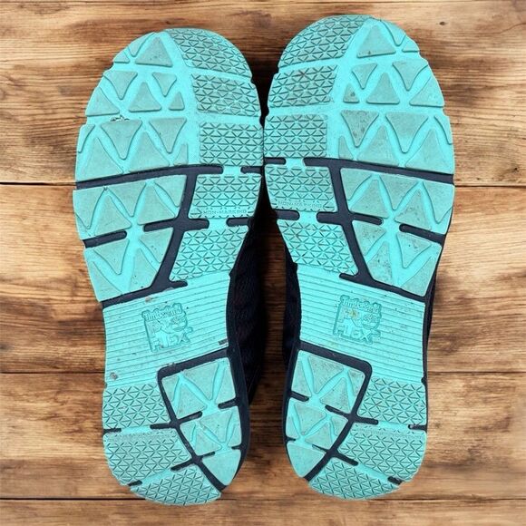 Women's Timberland PRO Radius Comp-Toe Athletic Work Sneaker Black 7.5M - Picture 7 of 10